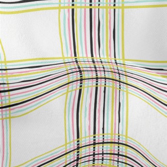 Abstract Stripes Lightweight Performance Linen