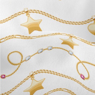 Chain Of Stars And Hearts Lightweight Performance Linen