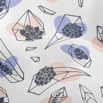 Gems And Flowers Lightweight Performance Linen