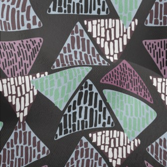 Leopard Print Triangle Lightweight Performance Linen