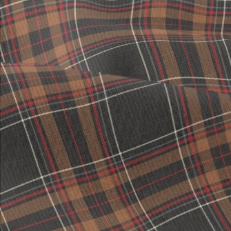 Coffee Red Line Large Plaid Pa Modern Jersey