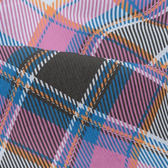Crayon Pink Grid Modern Jersey