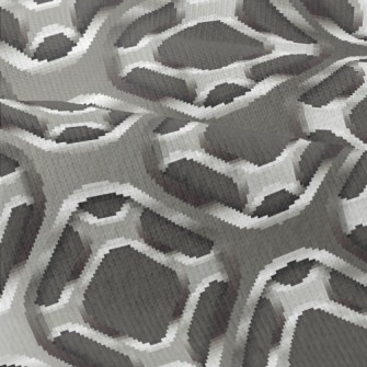 Steel Hard Metal Square Modern Jersey