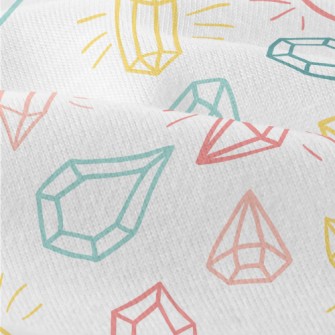 Sketch Diamonds And Gemstones Modern Jersey