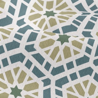Hexagonal Geometric Tiles Modern Jersey