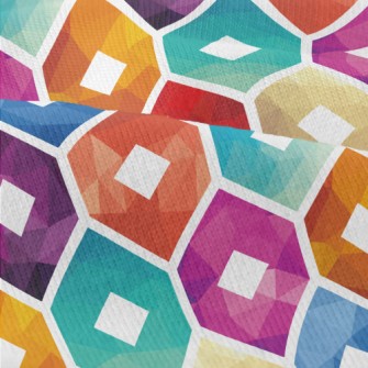 Gradient Pattern Flower Modern Jersey