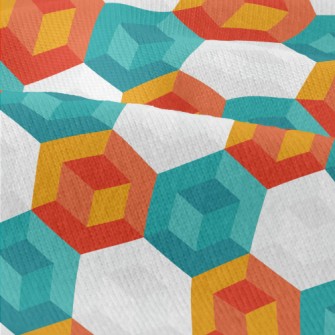 Abstract Hexagon Modern Jersey