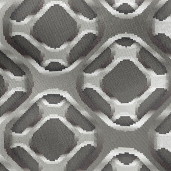 Steel Hard Metal Square Jersey Backed Fleece