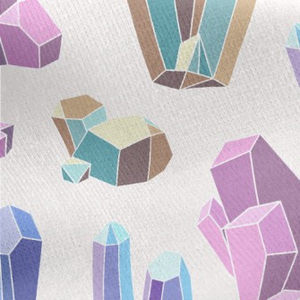 Mineral Crystals Jersey Backed Fleece