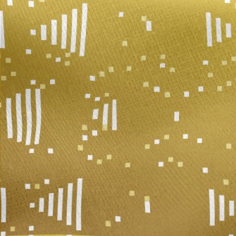 Golden Maze Jersey Backed Fleece