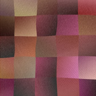 Pink Square Jersey Backed Fleece