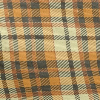 Yellow Scotch Plaid Pongee