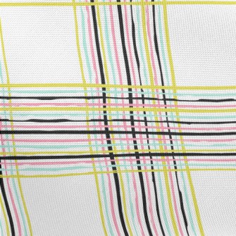 Abstract Stripes Pongee