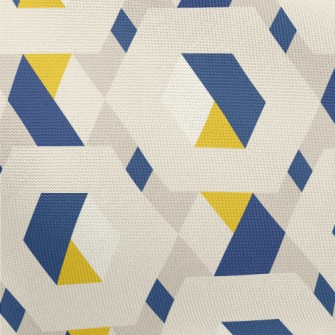 3d Hexagon Pongee