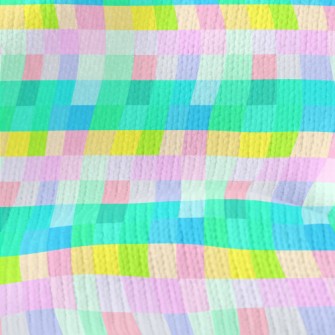 Color Arrangement Stretch Jersey