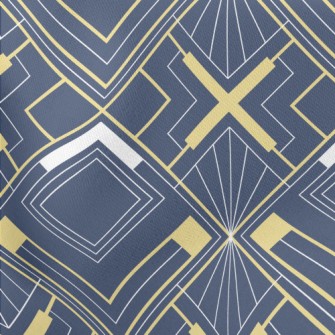 Abstract Geometry Lightweight Cotton Poplin