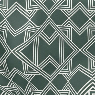 Square Geometric Figure Lightweight Cotton Poplin