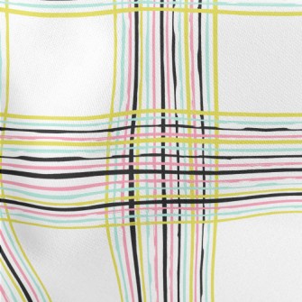 Abstract Stripes Lightweight Cotton Poplin