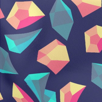 Colorful Crystal Lightweight Cotton Poplin