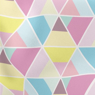 Triangular Splicing Lightweight Cotton Poplin