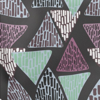 Leopard Print Triangle Lightweight Cotton Poplin