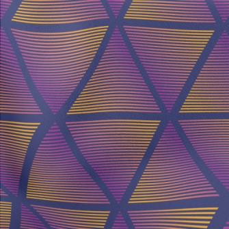 Gradient Triangle Lightweight Cotton Poplin