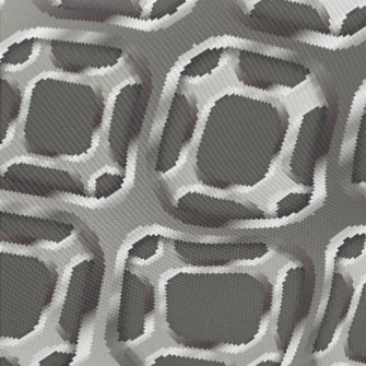 Steel Hard Metal Square Midweight Cotton Poplin