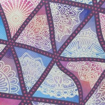 Lace Triangle Midweight Cotton Poplin