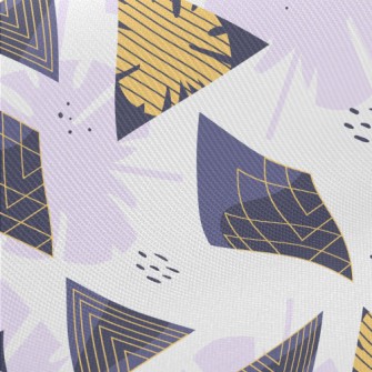 Unique Geometry Midweight Cotton Poplin