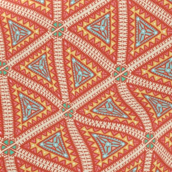 Tribal Triangle Totem Midweight Cotton Poplin
