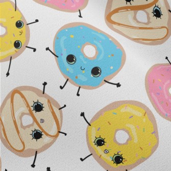 Funny Smiley Donut Chiffon