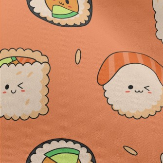 Japanese Cute Sushi Rolls Chiffon