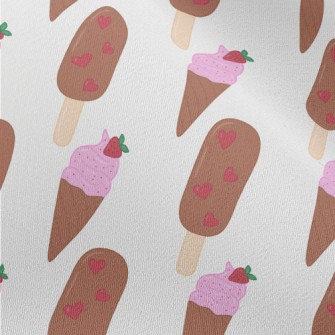 Chocolate Strawberry Ice Cream Chiffon