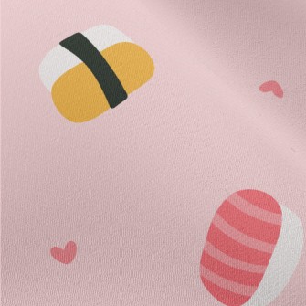 Cute Sushi And Fish Plate Chiffon