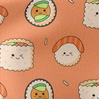 Japanese Cute Sushi Rolls Waterproof Canvas