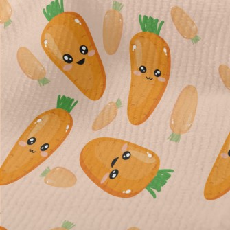 Happy Expression Carrot Terry