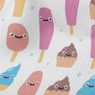 Cartoon Smiling Ice Cream Terry