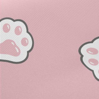 Japanese Cute Cat Paw Twill