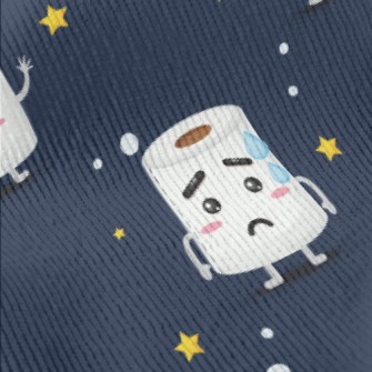 Funny Expression Toilet Paper Standard Corduroy