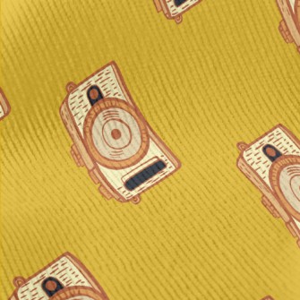Vintage Retro Camera Standard Corduroy