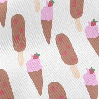 Chocolate Strawberry Ice Cream Standard Corduroy