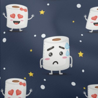 Funny Expression Toilet Paper Dobby