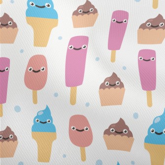 Cartoon Smiling Ice Cream Dobby