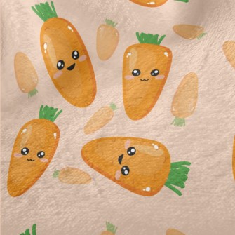 Happy Expression Carrot Minky