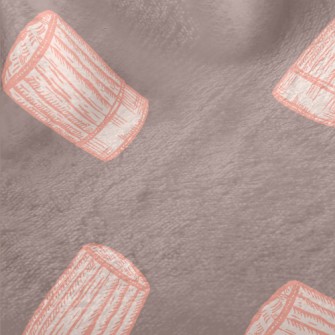 Hand Drawn Chef&#39;s Hat Minky