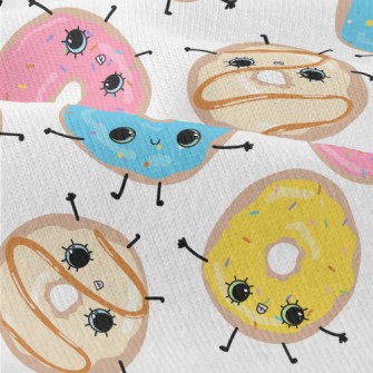 Funny Smiley Donut Modern Jersey