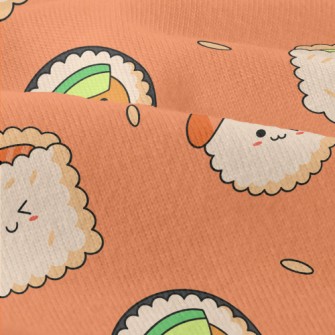 Japanese Cute Sushi Rolls Modern Jersey