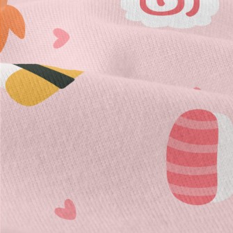 Cute Sushi And Fish Plate Modern Jersey