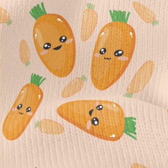 Happy Expression Carrot Stretch Jersey