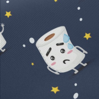 Funny Expression Toilet Paper Midweight Cotton Poplin